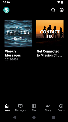 Mission Church App ekran görüntüsü