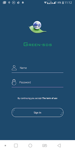 Android application Green-sds screenshort
