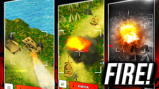 Drone Strike Military 3D War Screen 3