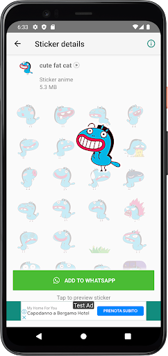 Sticker Anime Screen 3