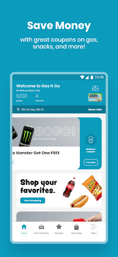 Android application GasNGo screenshort