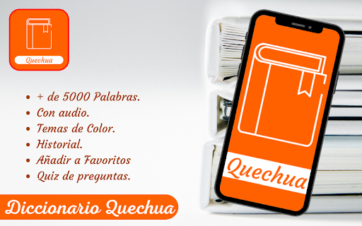 Android application Diccionario Quechua App Q screenshort