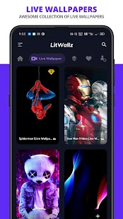 LitWallz - 4K, HD Wallpapers & Live Wallpapers Screenshot
