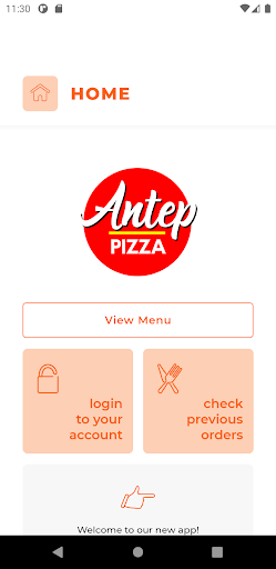 Android application Antep Pizza NE63 screenshort