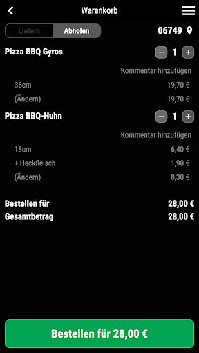 Pizza 66 Bitterfeld Screen 2