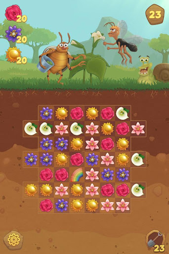 Flower Book: Match-3 Puzzle Game screenshots 1