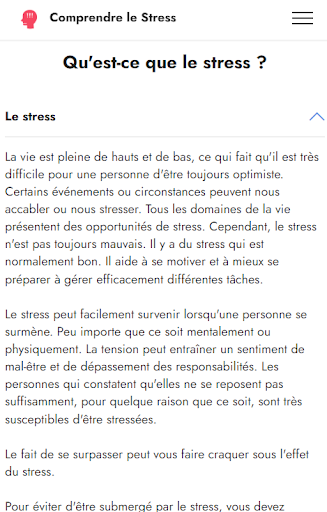 Comprendre le Stress Screen 3