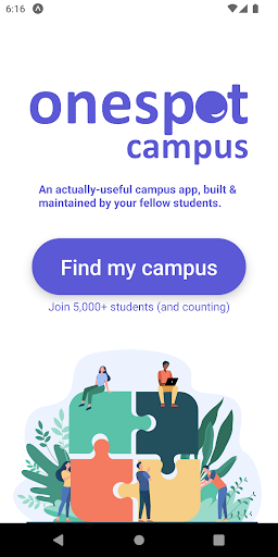 Android application Onespot Campus screenshort
