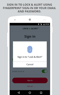 Lock & Alert™ Screenshot