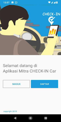 CHECK-IN DRIVER Screen 2