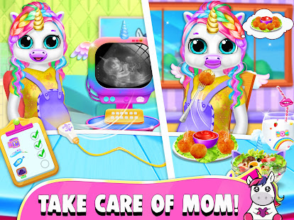 Pregnant Unicorn Mom And Baby Daycare-Unicorn Game 0.30 screenshots 12