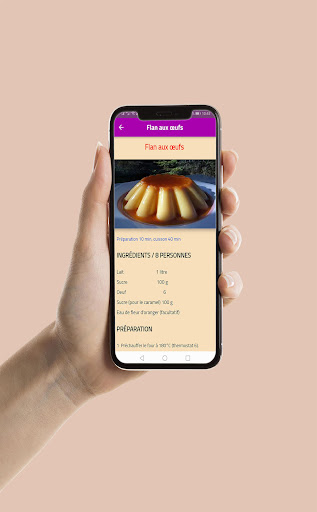 recettes flan patissier Screen 2