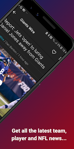 NY Giants News App Screen 2