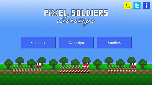 Android application Pixel Soldiers: Saratoga 1777 screenshort