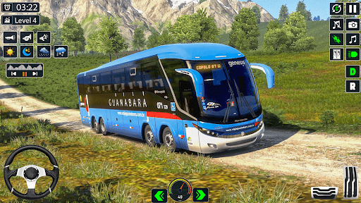Hill Bus Driving Bus Game 3D screenshot 8