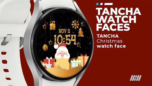 Tancha Christmas Watch Face screenshot 11