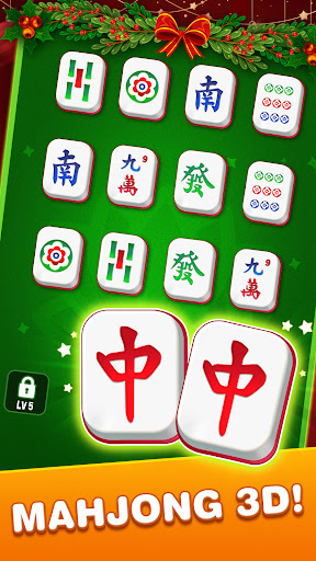 Télécharger Gratuit Mahjong 3D - Puzzle d'association de paires APK MOD (Astuce) screenshots 1