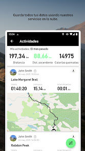 Screenshot 5 Altímetro para excursionistas android