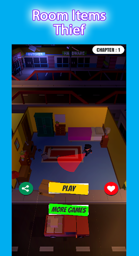 Android application Room Items Thief screenshort