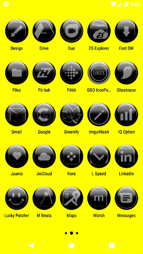 Grey Glass Orb Icon Pack Screen 3