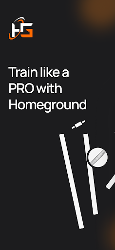 Android application HomeGround - Cricket Training screenshort