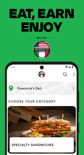Screenshot of Dominick’s Deli