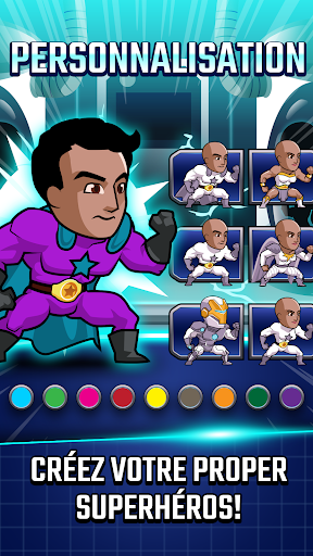 Code Triche Super League Of Heroes – Champions de BD  APK MOD (Astuce) 3