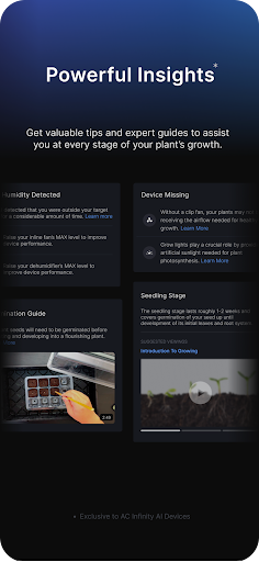 Screenshot of AC Infinity