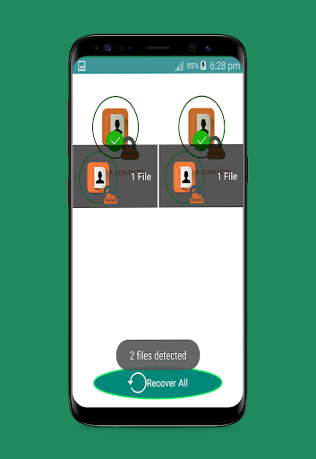Recover Contacts Screen 2