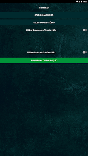 Tablet App FitnessUP Screen 3