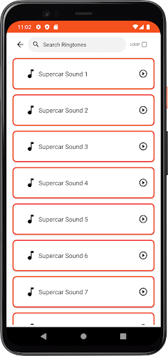 Supercar Sounds Screen 3