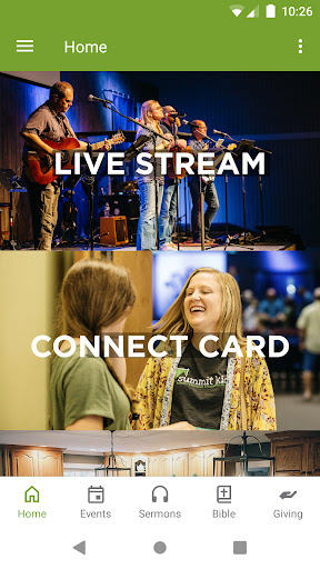 Android application Summit Crossing Limestone screenshort