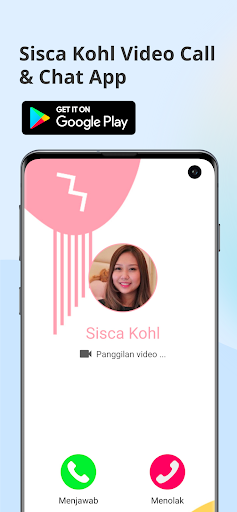 Android application Sisca Kohl Video Call and Chat screenshort