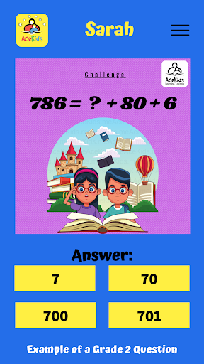 AceKids - Kids Learn Math Quiz Screen 2