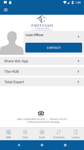First Class Lending Screen 2