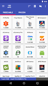 AppMgr Pro III Mod Apk App 2 SD, Hide and Freeze apps v4.56 Gallery 2