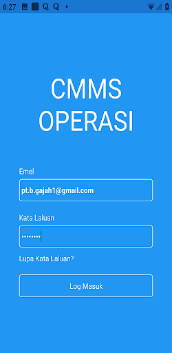 Android application CMMS Technical Inspector screenshort