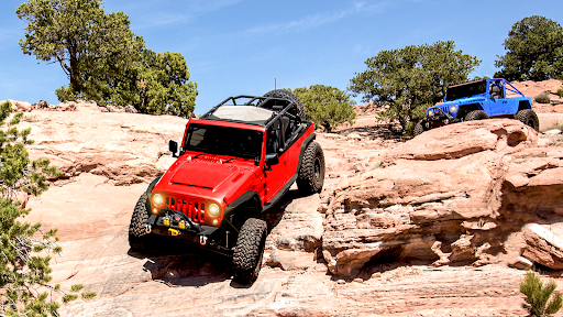 4x4 offroad jeep simulation 3d Screen 2