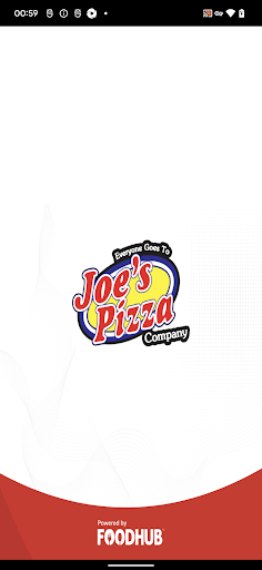 Android application Joes Pizza Company screenshort