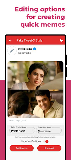 Telugu Meme Templates Screen 3