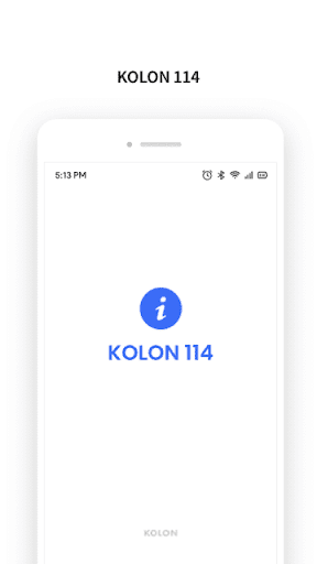 Android application KOLON 114 screenshort
