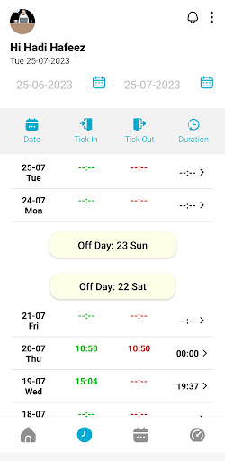 TickIn Screen 3