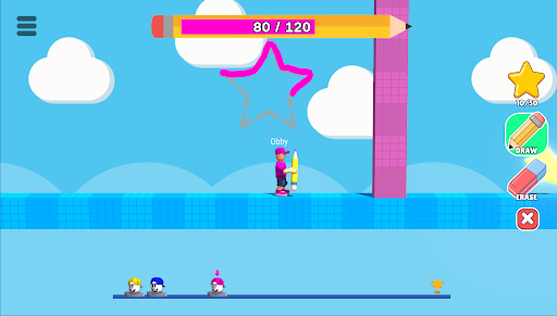 Obby Doodle: Draw and jump 1