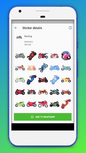 Motolorji Sticker Packs Screen 3