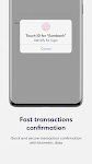screenshot of Eurobank Mobile App