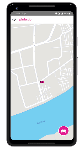Android application PinkCab Driver screenshort