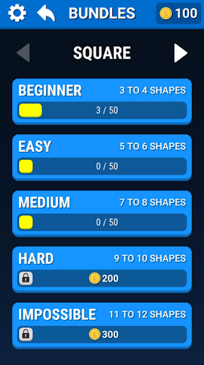 Android application TF - Hexa Block Puzzle screenshort