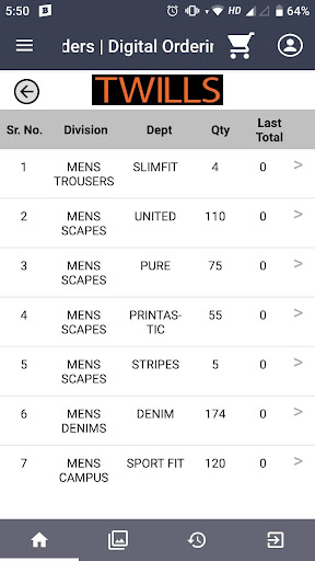 EaseMyOrders Screen 2