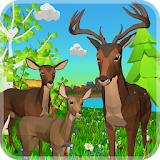 Deer Simulator - Animal Family icon