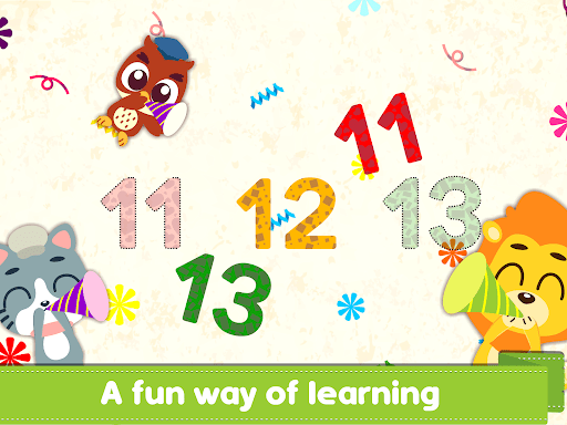 Screenshot of Learn Numbers with Marbel